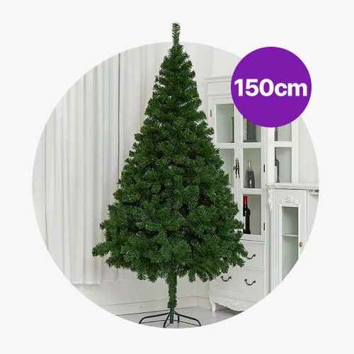[번개딜] 그랜드백화점 크리스마스트리 나무 스카치 무장식 감성 소품 가정용 대형 트리 150cm